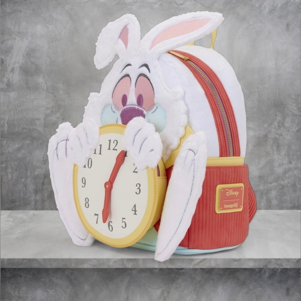 Alice In Wonderland White Rabbit Loungefly - Picture 2 of 5